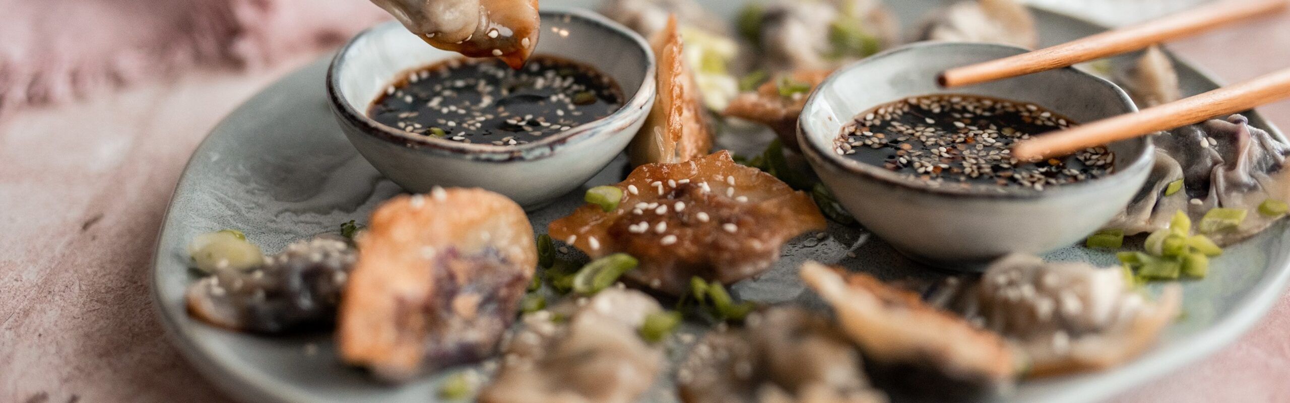 Gyoza s filetima hame