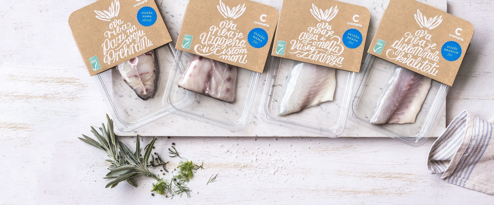 Cromaris skin packaging design among the best packaging design in the world