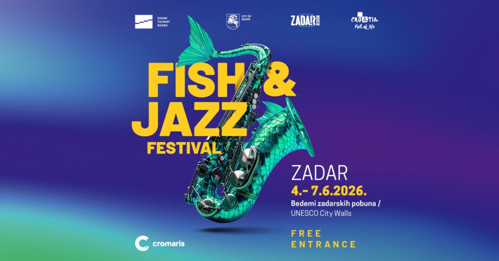 Cromaris partner Fish&Jazz Festivala u Zadru
